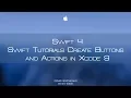 Swift Tutorials Create Buttons and Actions in Xcode 9 Xcode 9