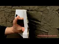 How to DIY Stamped Concrete with Vertical mat stamp