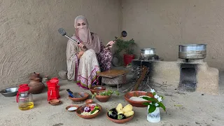 Village life today routine  cooking 😍#desi #villagelife #viral 