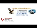 GOLDEN EAGLE OPTIMIZATION-PI CONTROLLER FOR HIGH-PERFORMANCE VECTOR-CONTROLLED INDUCTION MOTOR DRIVE