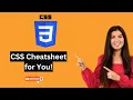 CSS Cheat Sheet - Master CSS Fast with Pro Tips