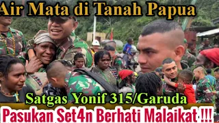 Download Momen Haru Saat TNI Pulang Tugas | Warga Papua Menangis Saat Satgas Yonif 315 Garuda Pulang Tugas MP3