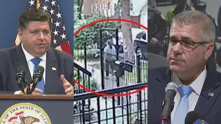 Pritzker Bailey clash over TV ad that shows attack on woman in Chicago