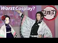 I Bought The WORST Demon Slayer Cosplay on Amazon - Shinobu Kimetsu no Yaiba Review