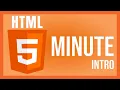 Everything you NEED to know about HTML in 5 minutes