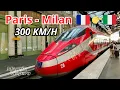 Discover Europe by Train From Paris to Milan on Frecciarossa