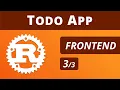 Rust Web App -