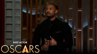 Michael B Jordan Wins Best Actor 98th Oscars Speech 2026