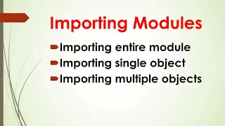 Class-12th Day-1 Computer Science Ch-4 Lecture 1 Using Python Libraries