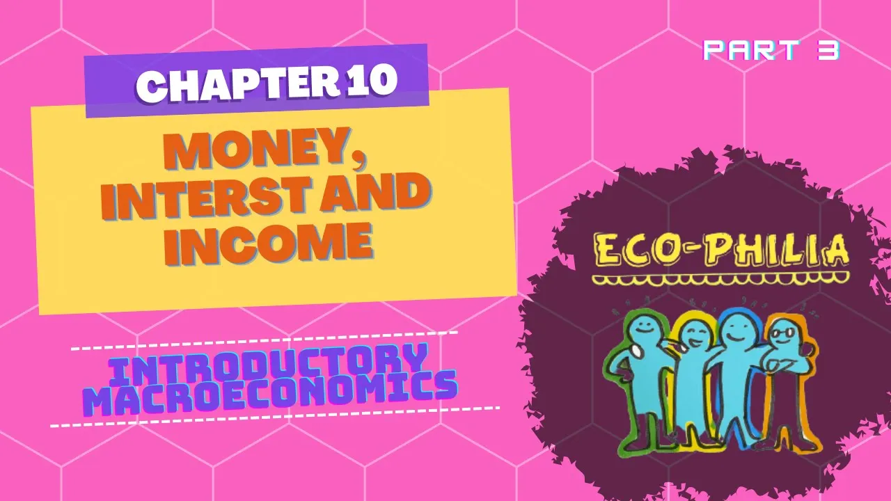 CH 10 | MONEY, INTEREST AND INCOME | 10.3-10.4 | EQUILIBRIUM IN GOODS & MONEY MARKETS & DERIVING AD