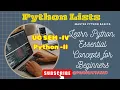 Python Lists 1 Python List Types Accessing Python Lists1