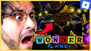 ENTÃO ISSO É WONDERLAND ROBLOX?? ASSUSTADOR!! JOGO COMPLETO (final secreto + cena secreta)
