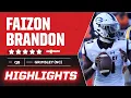 5-star Tennessee commit Faizon Brandon 2023 Highlights