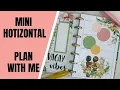 Happy Planner Mini Horizontal Plan with Me Aug 10 - 16 Planything Tropical Beach