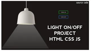 Light Project HTML CSS JS source code Button hover MBL TECHZ