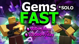 NEW The FASTEST Solo Gems Grinding Strategy in TDS HARDCORE MODE
