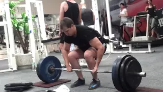 170 kg Deadlift at 77 kg Bodyweight 374 lbs 169 lbs bw