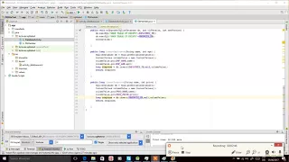 Android SQLite Database with example Project part 14