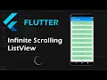 Flutter Infinite Scrolling ListView