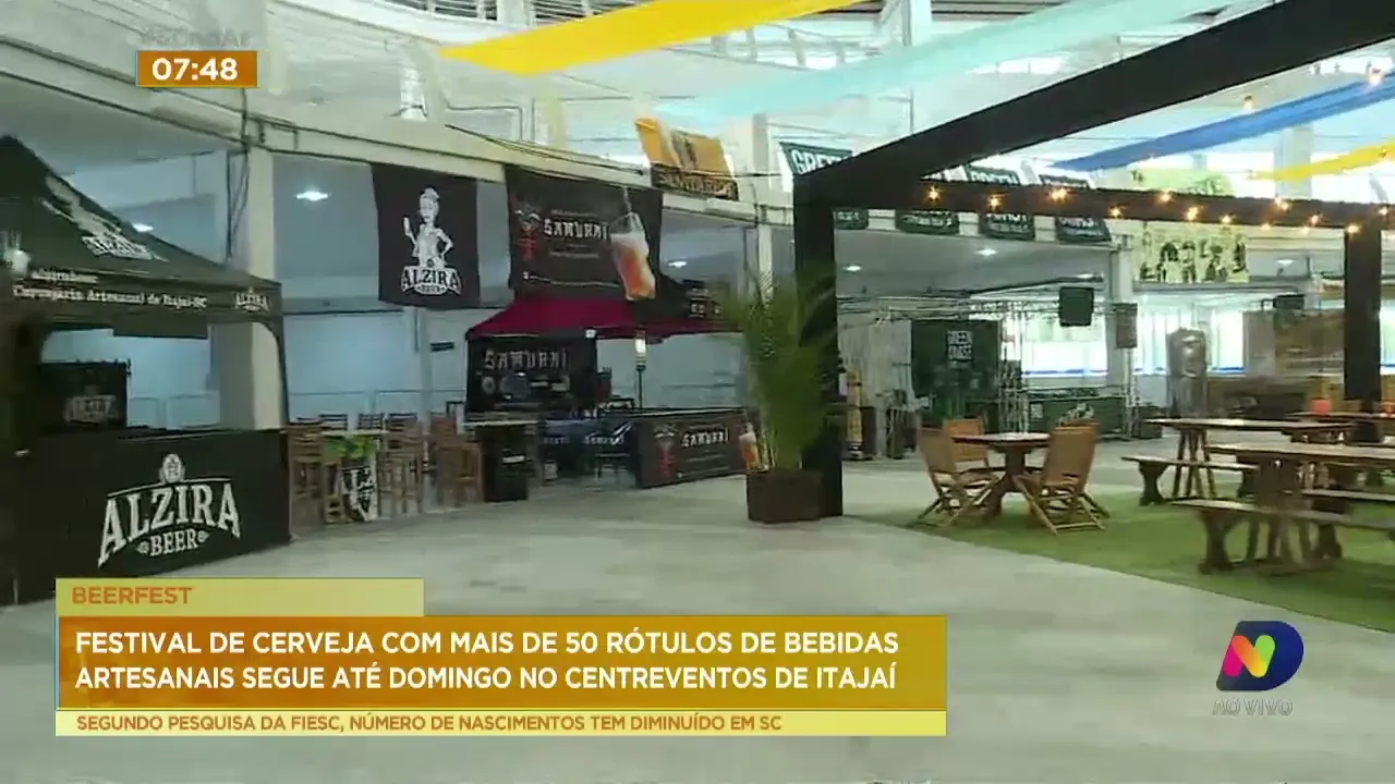 Festival de cerveja com mais de 50 rótulos de bebidas artesanais acontece no centreventos de itajaí