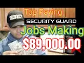 What Jobs pay the most in Security Best Security Guard Jobs