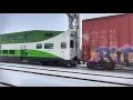 4K REFURBISHED CAB CAR DELIVERY GO 201 Being Delivered on CN A450 at Bloomington GO Station