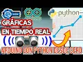 Como graficar datos de arduino en tiempo real Arduino con Python desde cero Muy basico