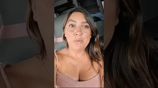 When you’re excited to see dirty snow! #vlog #rvlife #roadtrip #USA #shorts