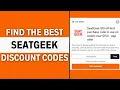 How to Find Seatgeek Promo Codes MAJOR DISCOUNTS