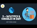 Data Types Variables In Dart Basic To Advance Dart Tutorial In Hindi