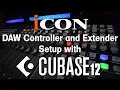 iCON Pro DAW Controller Setup and Extender Setup with Cubase 12