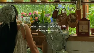 Quiet Moments In A Noisy Life A Relaxing Mood Playlist 