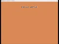 Atari7800 HelloWorld