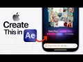 Create Apple s UI Text Animation In After Effects Simple and Easy After Effects Tutorial