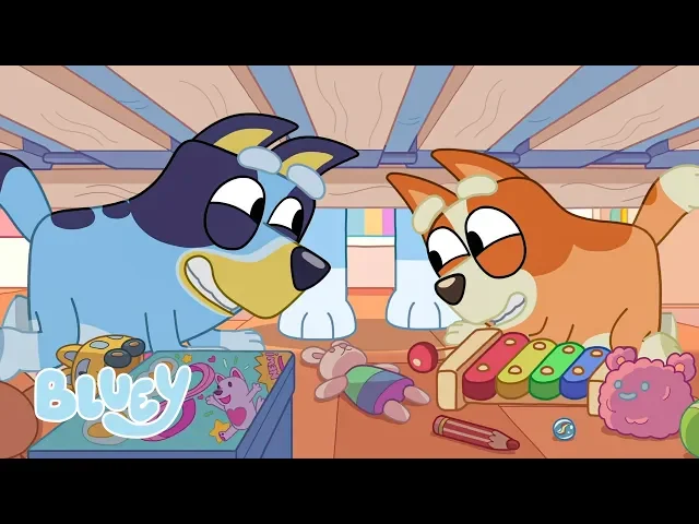 Sharing is Caring | Magic Xylophone | Bluey