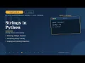 Python Strings Tutorial Slicing find Looping Part 5