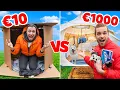Download Lagu €10 VS €1000 HUIS BOUWEN! Met Rutger *Overnachting Challenge*