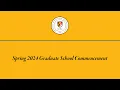 UMBC Spring Graduate Commencement 2024