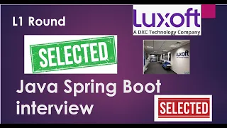 Core Java Java 8 Spring Boot Microservice Interview Questions Luxoft L1 Round