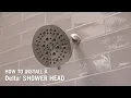How to Install a Delta Shower Head