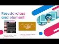 14 CSS Pseudo Elements and Classes in hindi CSS Pseudo-Classes Selectors