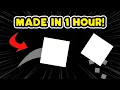 making a game in 1 HOUR