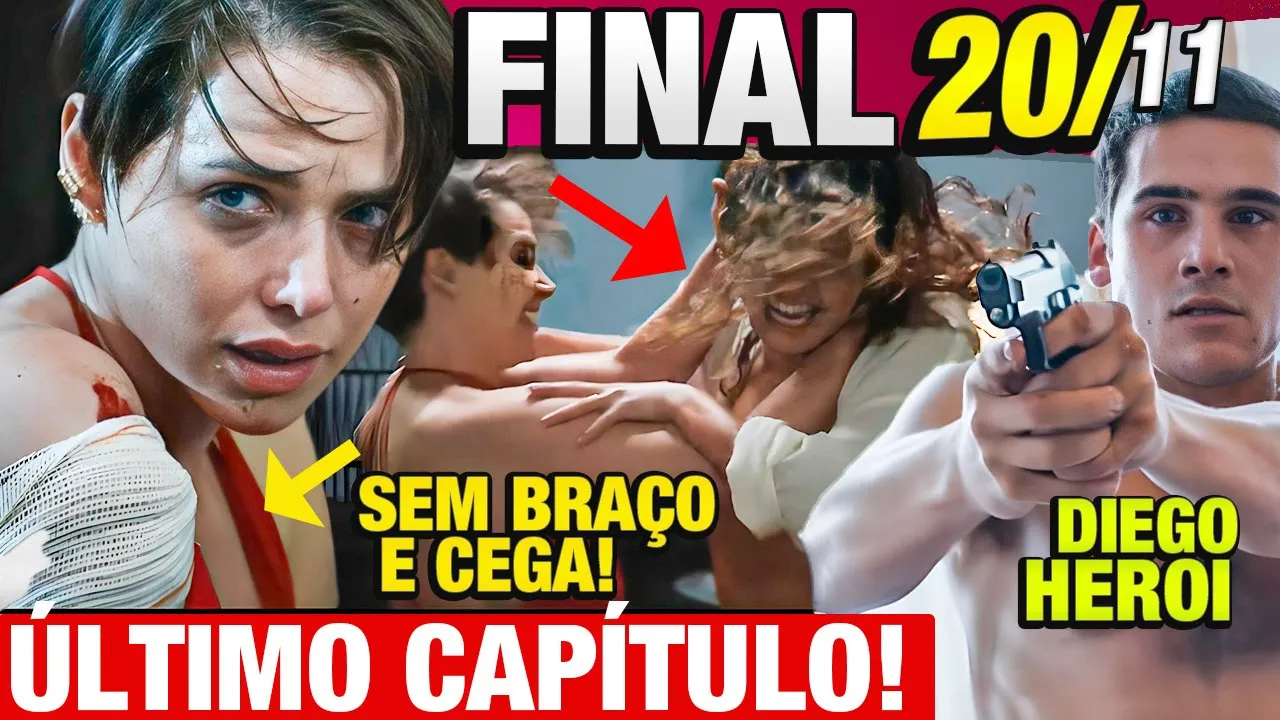 TODAS AS FLORES CAPÍTULO DE HOJE - SEGUNDA 20/11 - Resumo da novela Todas as Flores ÚLTIMO CAPÍTULO
