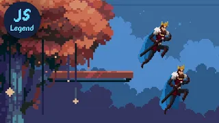 Vertical Platformer JavaScript Game Tutorial w Kaboom js OUTDATED