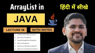 ArrayList in Java Hindi ArrayList vs Vectors ArrayList Methods Java Tutorial Amit Thinks