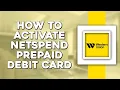 How To Activate Western Union Netspend Prepaid Debit Card Easiest Way