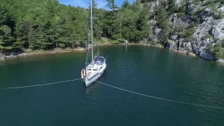 Droning around Georgian Bay