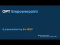 ISSO Webinar -