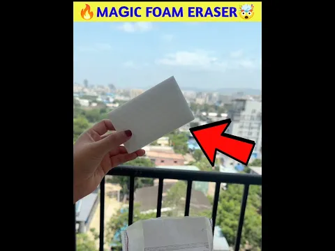 🔥Magic Foam Eraser🤯#shorts #viral