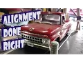 Front End Alignment in your driveway Done right
